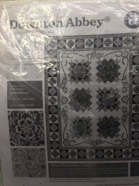 Downton Abbey Violet's Quilt Pattern & Fabric